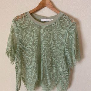 ANTHROPOLOGIE LACE BLOUSE